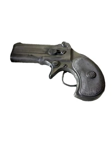 Derringer Pocket Pistol Belt Buckle Iconic Firearm Vtg 70s Bergamot .TYC870 - Picture 1 of 4