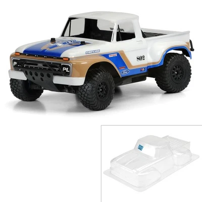 Pro-line Racing 1966 Ford F-150 Clear Body Slash Slash 4x4 PRO340800 Car/Truck - Image 1 of 4
