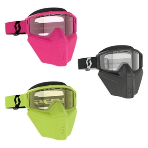 Scott Wintersport Schnee Brille Primal Safari Facemask Schneemobil Doppelscheibe - Picture 1 of 13