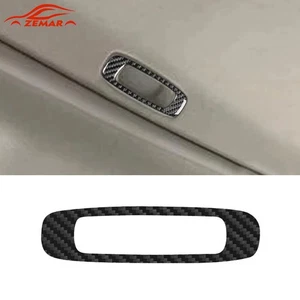 Glossy Carbon Fiber Skylight Handle Cover Trim Sticker For Hummer H3 2006-2010 - Imagen 1 de 13