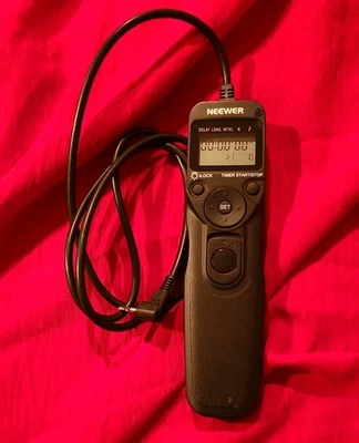 Temporizador digital remoto Neewer EZa-C1 para uso en cámaras Canon EOS y Pentax Foto 1 de 4