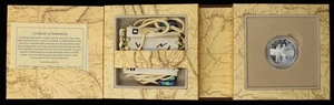 Lewis & Clark US Mint Coin & Pouch Set Lakota Oyate Sioux Tribe Errol Medicine - Foto 1 di 16