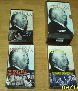 The Alfred Hitchcock Collection (VHS, 1998, 3-Tape Set) - Picture 1 of 2