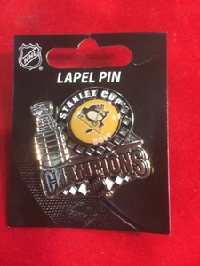NEW Pittsburgh Penguins 2017 Stanley Cup Championship Lapel Pin # 1  - NHL - Picture 1 of 1