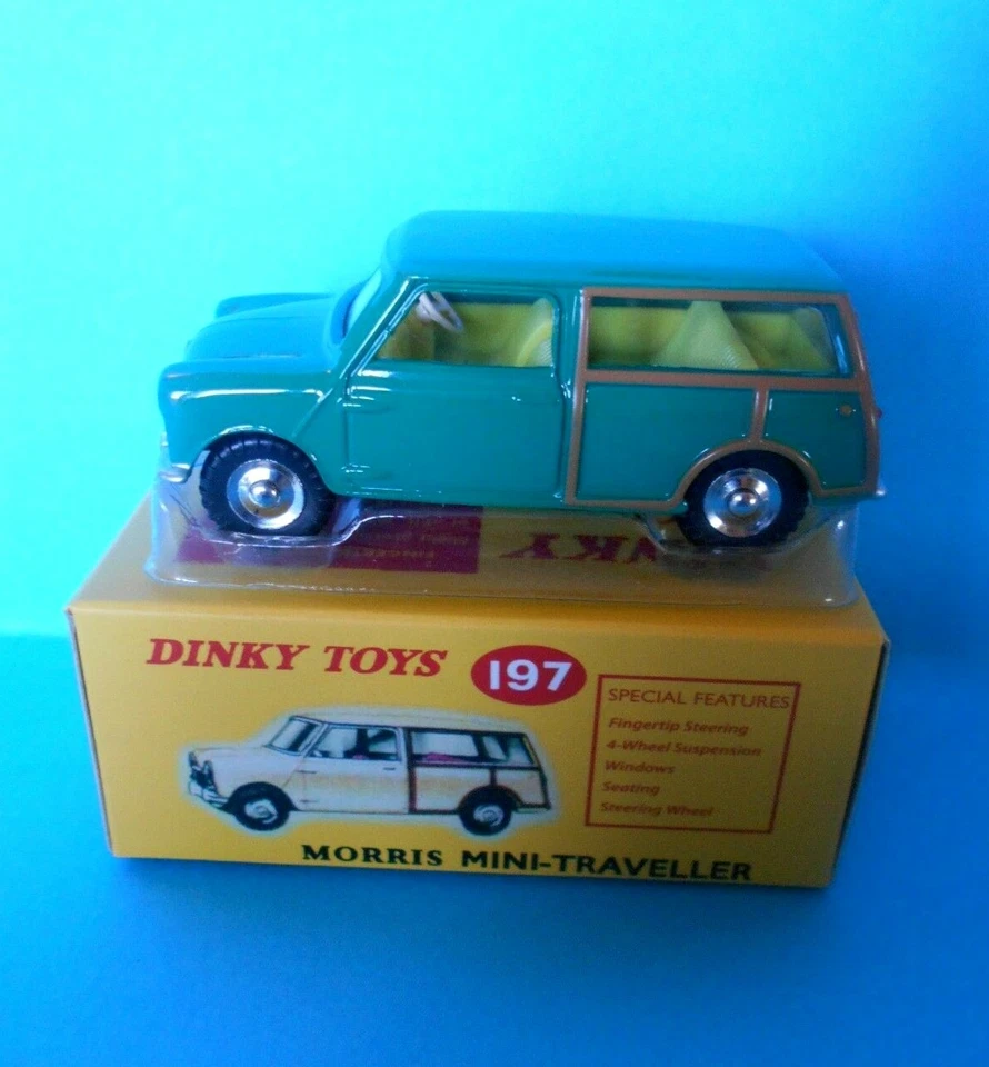 DINKY TOYS 197 Morris Mini-Traveller  4659101 -  Atlas Editions  Scala 1/43  [N] - Immagine 1 di 1