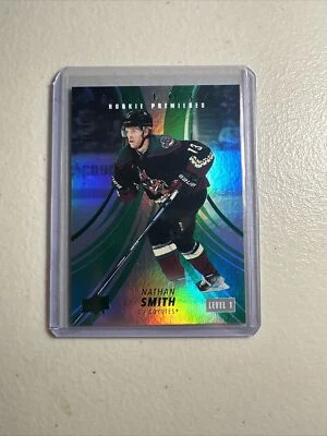 2022-23 Upper Deck Trilogy Rookie Premieres /99 Level 1 Green Nathan Smith #101 - Image 1 of 3