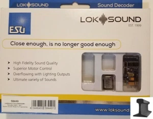 ESU 58449 LokSound V5.0 DCC/MM/SX/M4 21 Pin MKL Marklin Sound Decoder Sugar Cube - Picture 1 of 4