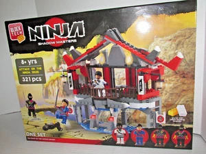 Ninja Shadow Master Attack the Dojo Block Tech Building Set 321 PCS - Picture 1 of 2