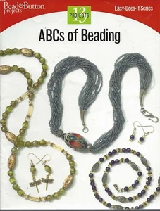 ABC'S OF BEADING ~ BEAD & BUTTON - 13 projects - Picture 1 of 1