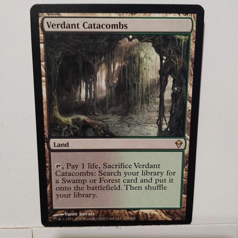 VERDANT CATACOMBS --- MTG -- ZENDIKAR ---  NM - Image 1 of 1