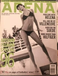 ARENA #61 1996 HELENA CHRISTENSEN Suede Jude Law Northern Soul Mark Van Der Loo - Picture 1 of 1