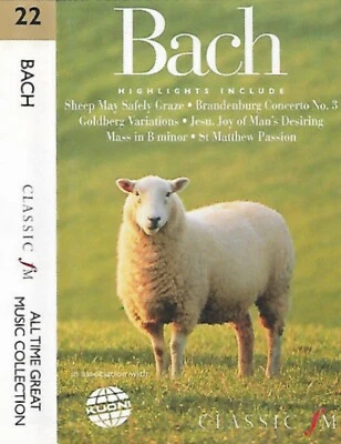 Bach Bach Classic FM All Time Great Music Collection 22 CASSETTE ALBUM Naxos - Image 1 of 4