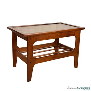 Mid Century Danish Modern Nussbaum Skulptur Beistelltisch - Bild 1 von 8