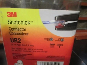 191  NEW - UR2 PRESSLOK / SCOTCHLOK CONNECTOR -  Corning Connectors MADE IN USA! - Picture 1 of 2