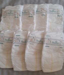 DOLL nappies PAMPERS ORIGINAL size 0 set of 8 for reborn artist baby dolls