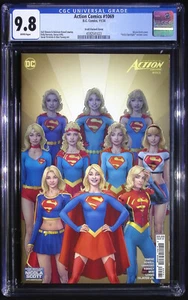 Action Comics #1069 Nicola Scott Variant CGC 9.8 - Picture 1 of 3