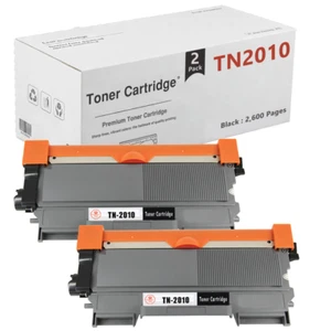 2 tóneres compatibles con Brother DCP-7055 HL2130 HL2132 HL2135w TN2010 - Imagen 1 de 7