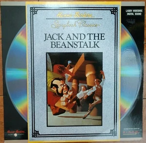 JACK & The BEANSTALK Laserdisc Storybook Classic Cartoons LD Hanna-Barbera - Imagen 1 de 2