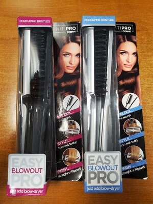 Paquete de 2 o 3: Cepillo de puercoespín grande Conair Easy Blowout Pro *ELIGE* R8P6a Foto 1 de 3