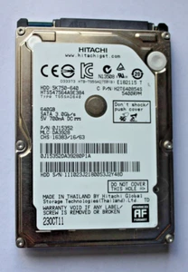Hitachi 5K750 640GB Laptop Hard Drive, 3Gb/S, SATA - Picture 1 of 1