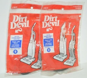 4X Style #9 Riemen für DIRT DEVIL Vison mit Sensor & Gleiter (4 GÜRTEL) Originalteile - Bild 1 von 2