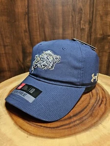 Navy Midshipmen Under Armor UA Free Strapback Adjustable Hat Cap Go Navy! - Picture 1 of 11