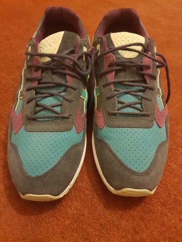 Asics x Bait Gel Saga Phantom Lagoons Nero Navy Verde Edizione Limitata Taglia UK8