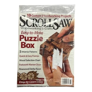 Scroll Saw Woodworking & Crafts Magazine Vintage Spring 2009 #34 - Picture 1 of 6