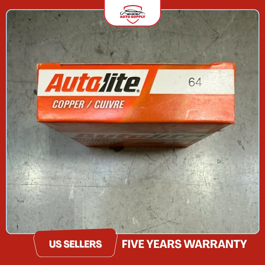 (PAQUETE DE 4) Bujías Autolite 64 Núcleo de Cobre Foto 1 de 2