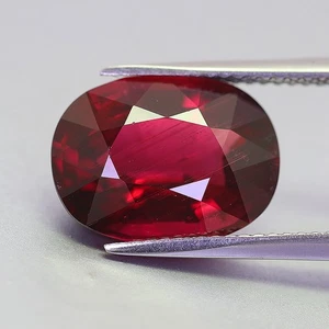 6.76Cts Natural Unheated Vivid Red!! Rubellite Pear Shape Loose Gem From Nigeria - Picture 1 of 1