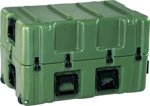 HARDIGG 33x21x20 Wheeled Medical Supply Chest #6 Pressure Release Hard Case Army - Picture 1 of 1