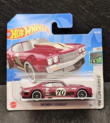Hot Wheels '70 Chevy Chevelle - 46/250 - NEU & OVP - 1:64 - Bild 1 von 4