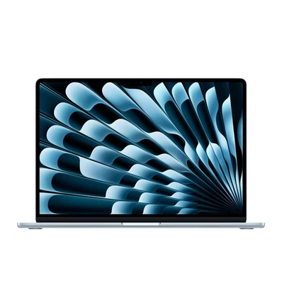 UNUSED!! 2025 MacBook Air 15-inch M4 Chip 16GB RAM 256GB SSD Sky Blue MC7A4LL/A - Image 1 of 4