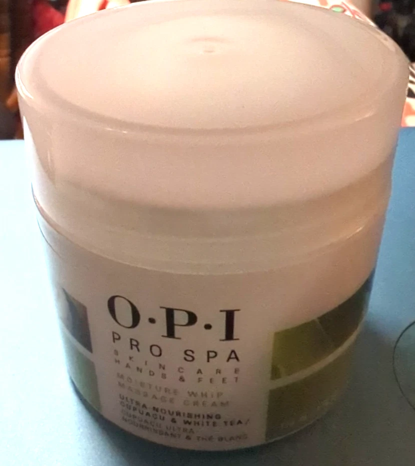 OPI Pro Spa Cuidado de la Piel Manos y Pies Hidratación Látigo Masaje Crema Nuevo Sellado 4 fl oz Foto 1 de 4