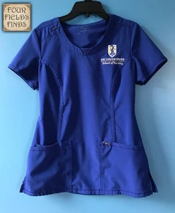 UNC Greensboro SCHOOL OF KRANKENPFLEGE blaue PEELINGS TOPS Größe XXS, Cherokee Infinity - Bild 1 von 8