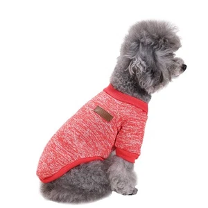 Dog Clothes Dogs Sweater Soft Puppies Clothing Winter Puppy Sweaters Warm Out... - Picture 1 of 6