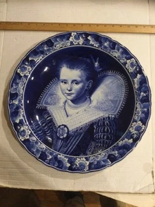 Delft de Porceleyne Fles große 16-1/4" Wandschale - Bild 1 von 9