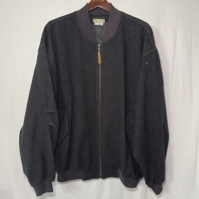 Territory Ahead 100% Wool Coat Blazer Jacket Men's Size Large Black - Image 1 of 4