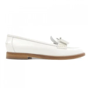 SALVATORE FERRAGAMO Size 9 Women's Leather Flats in White - Picture 1 of 6