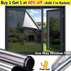 2-5m One Way Window Door Film Daytime  Mirror Window Tint For Home Office