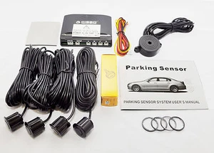 CISBO VORNE PARKSENSOR KIT 4 SENSOREN AUDIO SUMMER ALARM IN 31 FARBEN - Bild 1 von 7