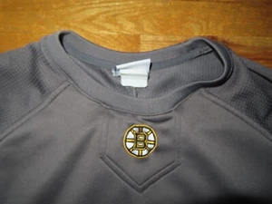 Majestic BOSTON BRUINS Therma Base (XL) Warm-Up Long Sleeve Jersey GRAY - Picture 1 of 3