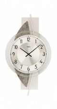 Modern wall clock with quartz movement from AMS AM W9552 NEW