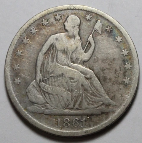 1842 Seated Half Dollar HW83 Cover