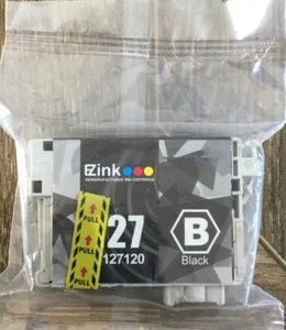 EZINK Epson 127 Black Ink Cartridge T127120————17 - Picture 1 of 3
