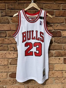 Michael Jordan Chicago Bulls 1991-92 Mitchell & Ness Authentic NBA Jersey Sz 40 - Bild 1 von 11