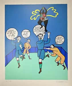 Corinna Heumann, Hommage a Niki de Saint-Phalle, Siebdruck, signiert, num. - Bild 1 von 9