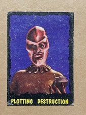 The Outer Limits (TV) Vintage 1964 Bubbles Inc. (Topps) #35 "Plot Destruction"