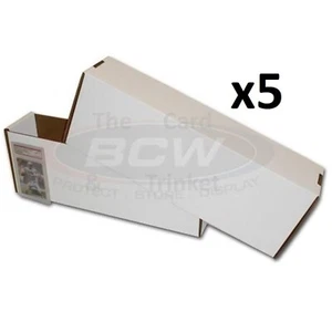 5x BCW Super Vault Graded Card Storage Box Cardboard 1-BX-SVAULT - Picture 1 of 5