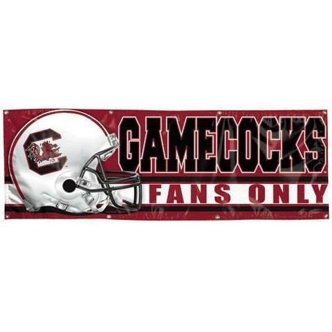 South Carolina Gamecocks Vinyl Banner - 2' x 6' Cover